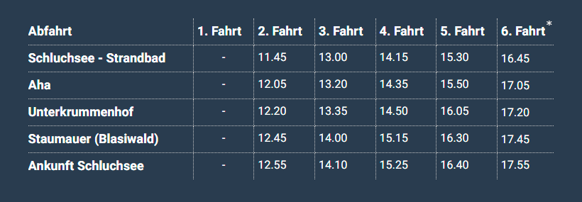 FAHRPLAN PREISE UND ANGEBOTE visual data 4